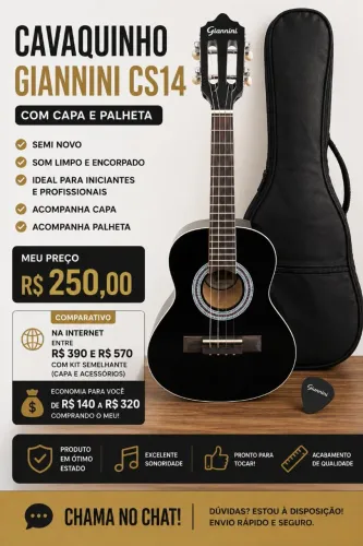 CAVAQUINHO SEMI NOVO  aceito ofertas]