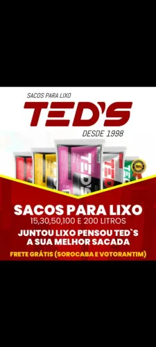 Sacos para lixo Reforçados TED'S 