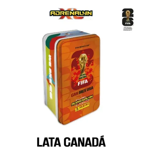 Lata Adrenalyn XL Copa 2026 (VAZIA)