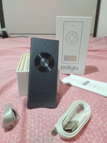 Tradutor Instantâneo de Voz Poliglu - Portátil e em Tempo Real