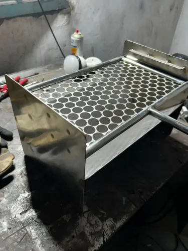 Churrasqueira em aço inox