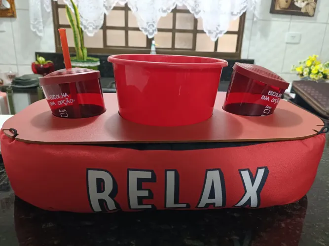 Almofada Porta Pipoca Relax 
