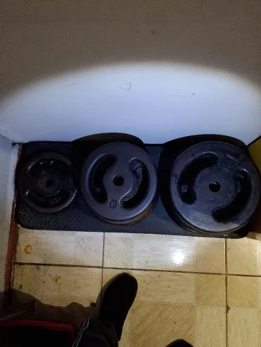 Vendo anilhas de ferro.