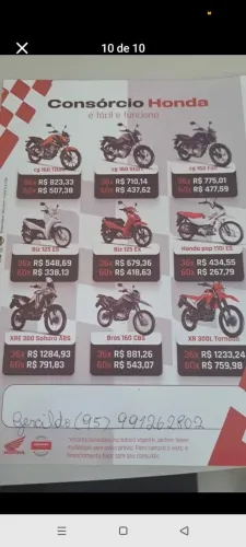 Nao perca a oportunidade de ter tua moto ! 0km