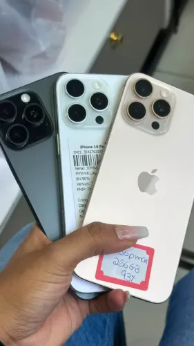 IPHONE 16 PRO MAX 256GB SEMINOVO TODO ORIGINAL
