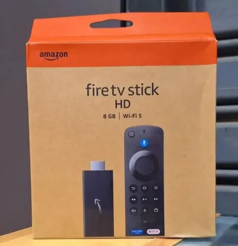 Fire TV Stick HD (Última Geração) com Alexa | Controle por Voz, Streaming em Full HD | Nov