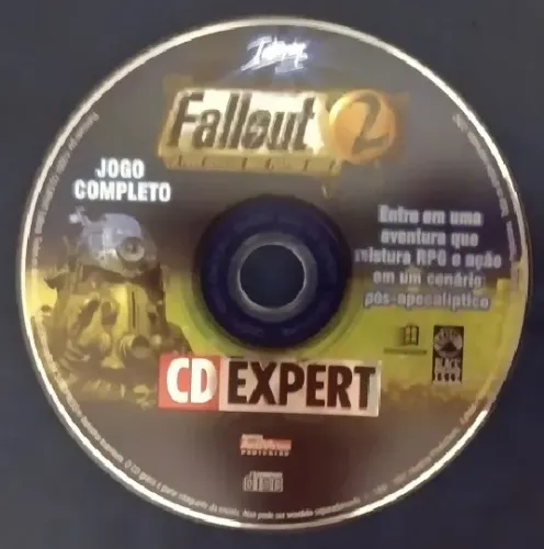Jogo Fallout 2 Completo - Revista Cd Expert - 2000 - É vintage
