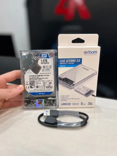 HD Externo 1TB USB 3.0