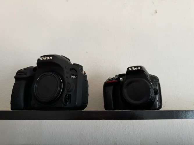 Combo Fotografico Nikon: Full Frame D610 + D5300 (Com Grip) - Otimo Estado!
