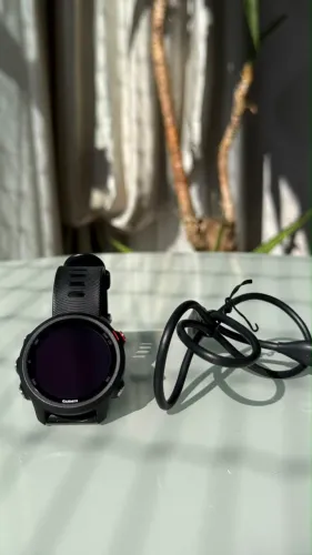 [VENDO] Garmin Forerunner 245 Music Preto - Completo na Caixa - Ótimo Estado