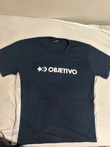 Camisa uniforme colégio objetivo 