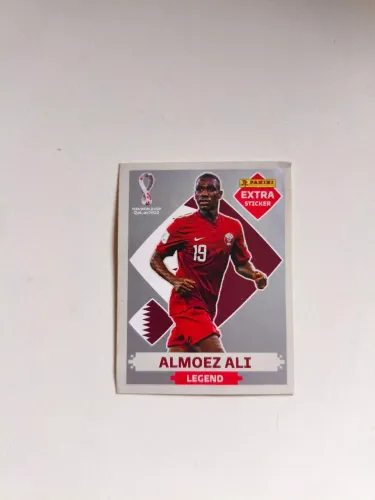 Figurinha legend Almoez Ali prata 2022