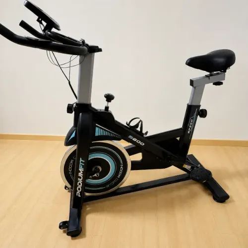 Bicicleta ergométrica spinning PodiumFit S600 Roda 10kg