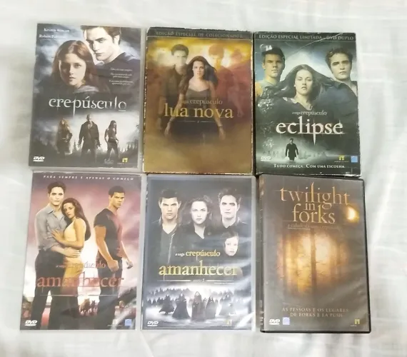 Dvds saga crepúsculo