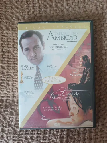 O preço da ambição + O livro de cabeceira - DVD seminovo