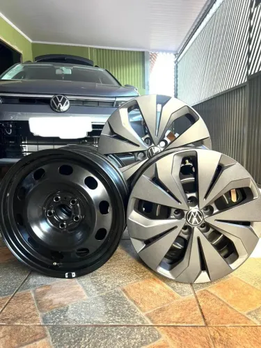 Rodas aro 16 com carlotas zero 5 furos