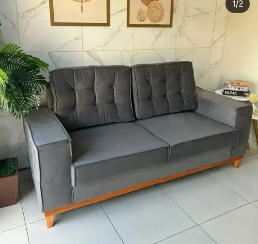Sofá retrô 