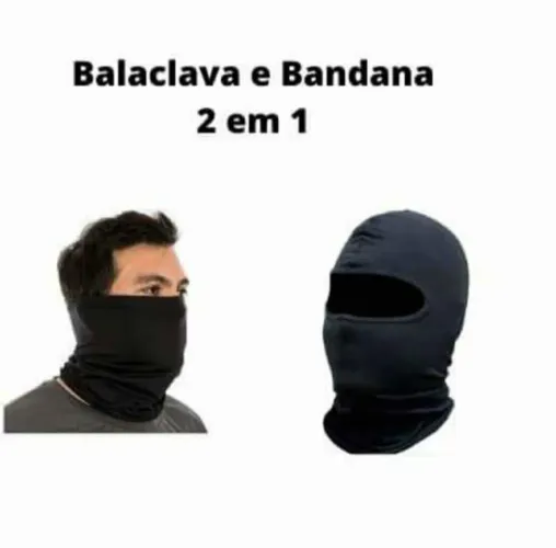 Touca Ninja Balaclava com proteção UV 
