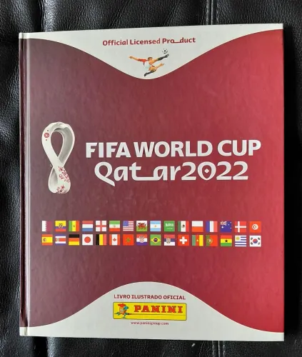 Álbum Completo Capa Dura Copa do Mundo 2022