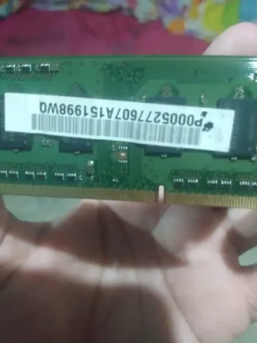 memorias de notebook 1 e 2 gigas ddr3