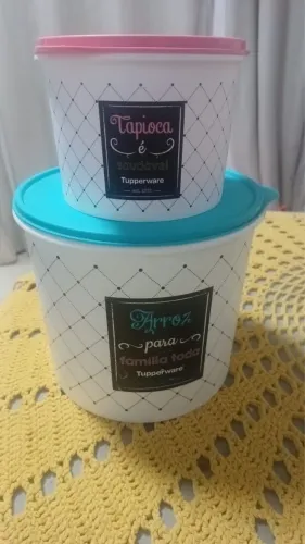 Tupperware potes de mantimentos