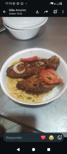 Quentinha por 14 reais chama no zap *