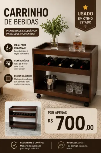 Carrinho de Bebidas