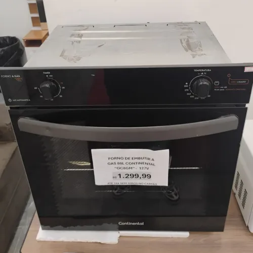 Forno a gas continental 80 litros 127v