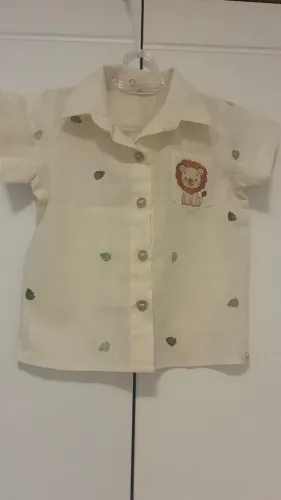 Conjunto de Alfaiataria Leãozinho - Menino | Tamanho 1 Ano 