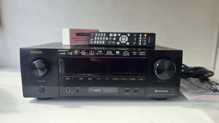 Receiver Denon AVR-X1500H 7 2 Atmos DTSX Wifi Bluetooth 4k Vision HDR