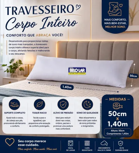 Travesseiro Maridão linha premium 