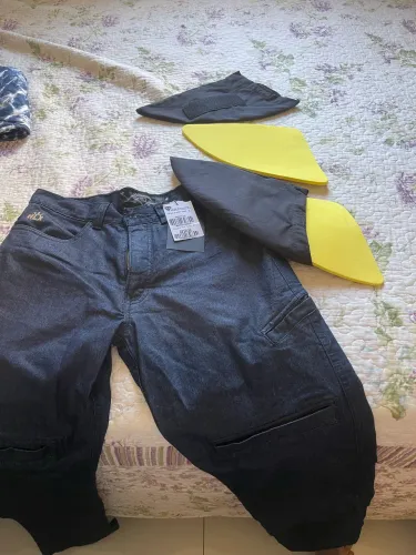 Calça reforçada motociclista 