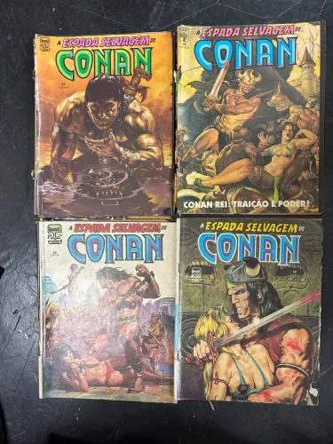 Revistas CONAN raridades 25 cada 