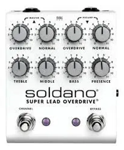 Pedal Soldano Plus super lead overdrive