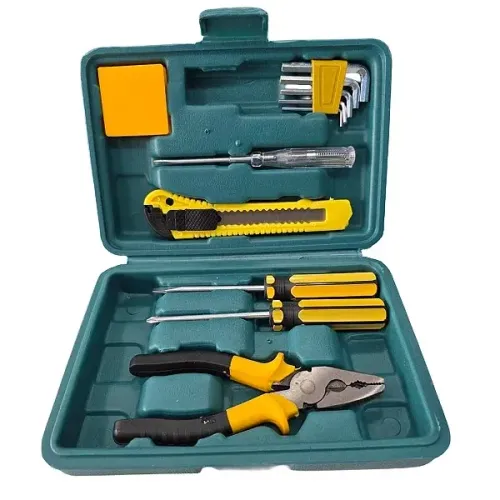 Kit Jogo de Ferramentas 12 Peças com Maleta para Casa e Reparos - Hoopson