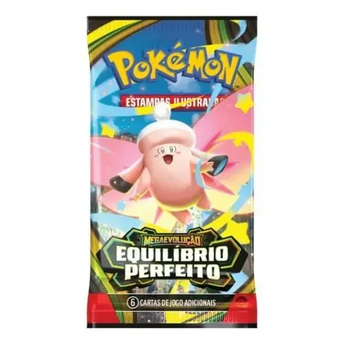 Booster Pokémon ME03 Equilíbrio Perfeito Lacrado Copag