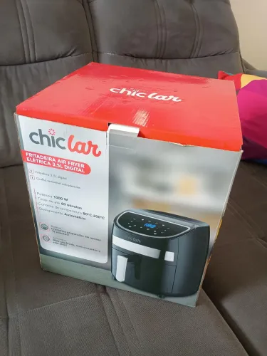 Air Fryer Chiclar Digital 3,5 Litros