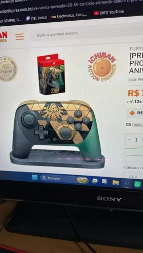Controle zelda