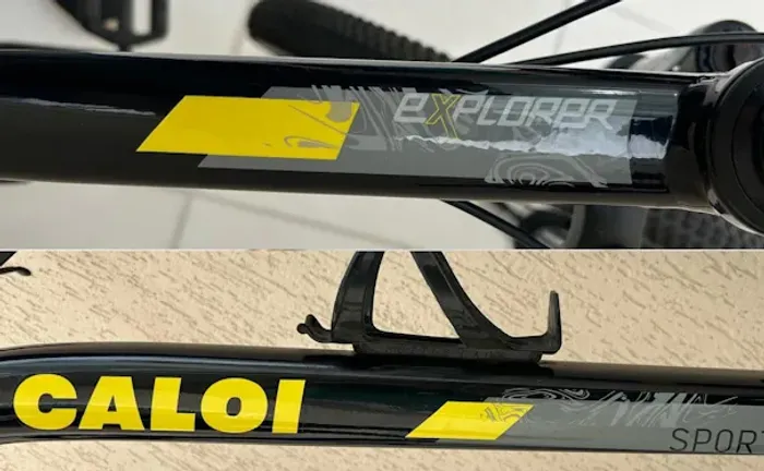 Bicicleta Caloi Explorer Sport 16v Shimano Mtb 29 Cor Preto