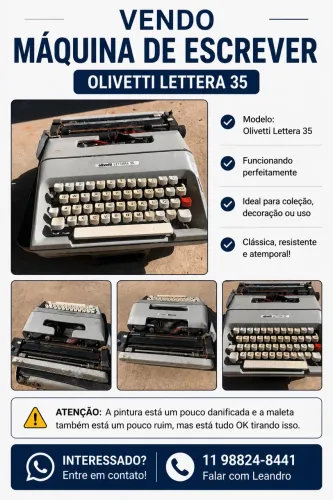 Máquina de escrever 