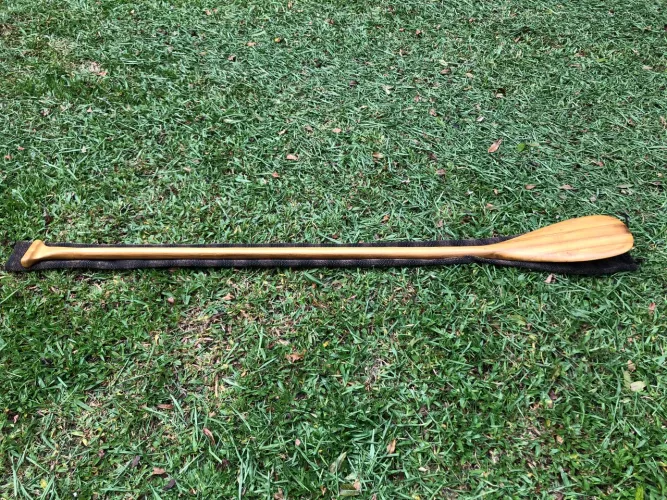 Remo de madeira para stand up paddle