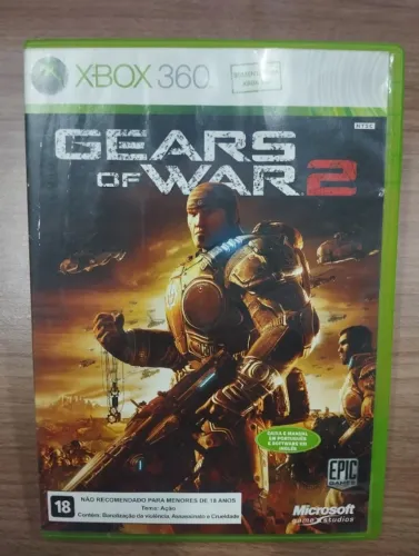 Jogo Xbox 360 Gears of War 2.