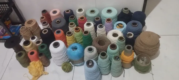 Barbantes de crochê