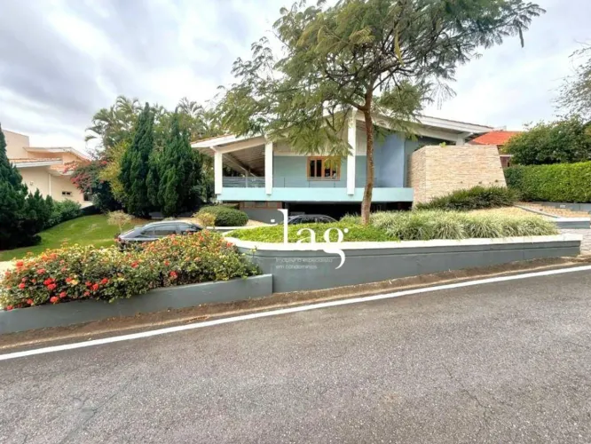 Casa com 4 dormitórios à venda, 750m² de área construída por R$ 4.600.000 - Condomínio Bos