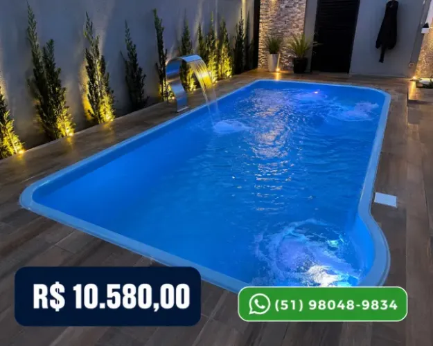 Piscinas de Fibra Direto da Fábrica