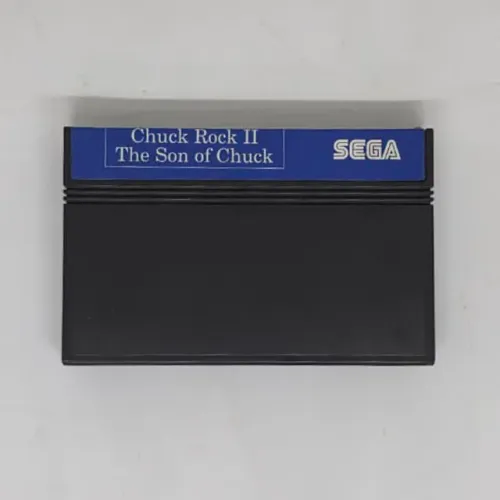 Jogo Chuck Rock II Son Of Chuck para Master System (Fotos Reais)