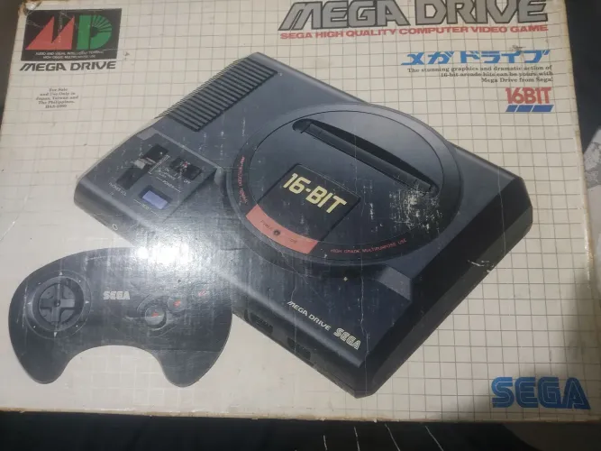 Console Sega Mega Drive 1 Na Caixa