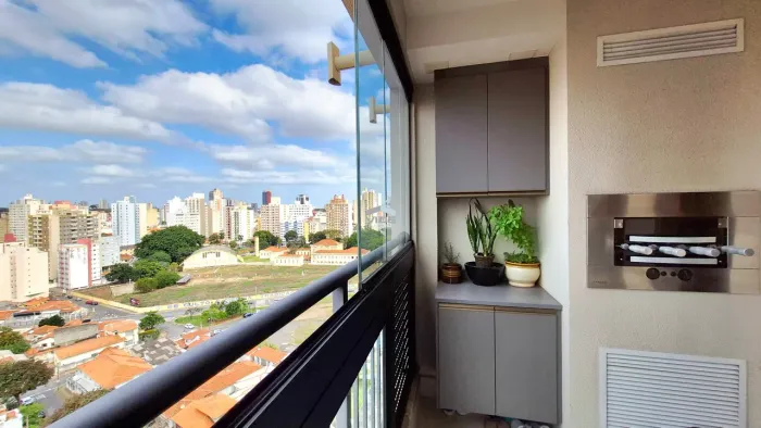 Apartamento para venda no Condomínio Living Elegance em Botafogo, Campinas-SP: 2 quartos, 