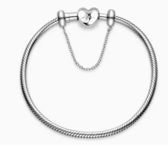 Pulseira vivara tradicional  de fecho coração