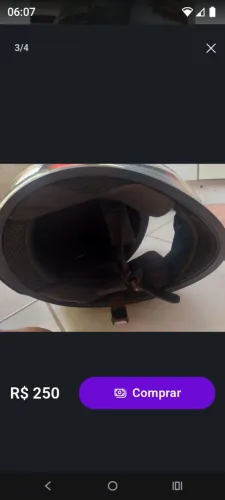 Capacete rece tech